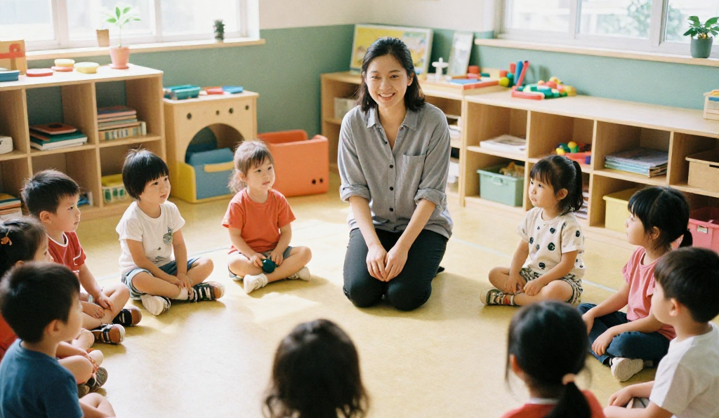 Nursery teacher training students at Human Life Centre, Bhubaneswar
